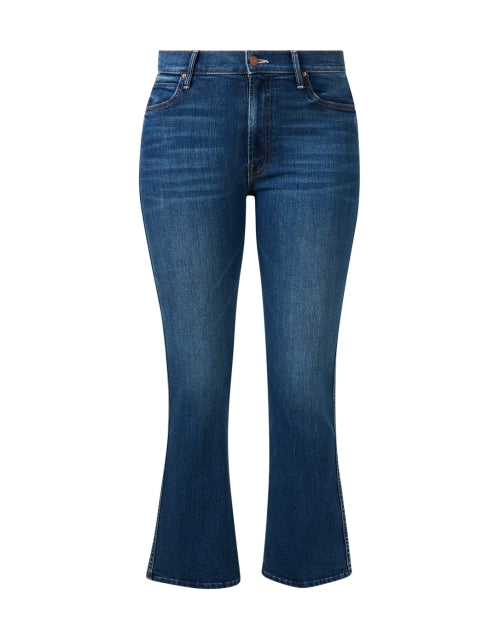 The Mid Rise Smokin Double Flood Dark Wash Bootcut Jean