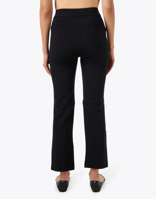 Wonder Black Pull On Crop Flare Pant
