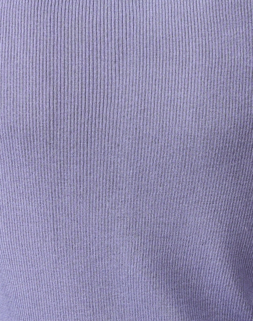Violet Ribbed Cardigan
