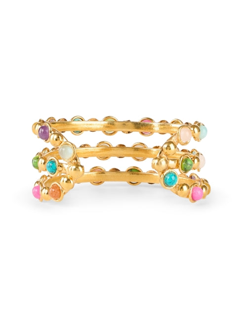 Thalita Multi Stone Cuff Bracelet