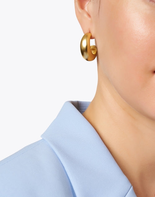 Small Gold Hoop Earrings